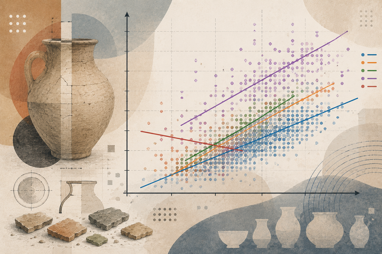 ML for Digital Humanities #02 — From a Single Global Line to Group-Specific Relationships